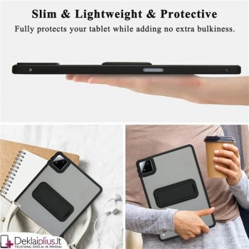 Smūgiams atsparus dėklas planšetei - su kojele (Xiaomi Pad 7/Pad 7 Pro/Pad 8/Pad 8 Pro) Smūgiams atsparus dėklas planšetei - su kojele (Xiaomi Pad 7/Pad 7 Pro/Pad 8/Pad 8 Pro)